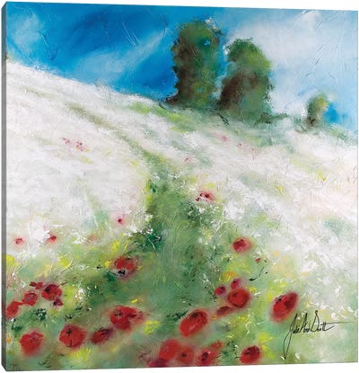 Fields of Joy II Canvas Art Print - Julie Ann Scott