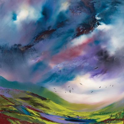 Flights Fancy VI by Julie Ann Scott canvas print