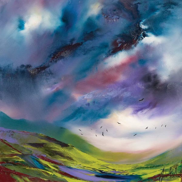 Julie Ann Scott: Flights Fancy VI by Julie Ann Scott