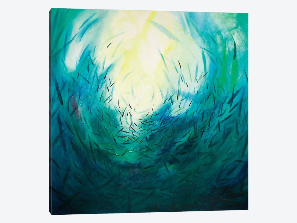 Seas of Tranquility I by Julie Ann Scott 1-piece Canvas Art Print