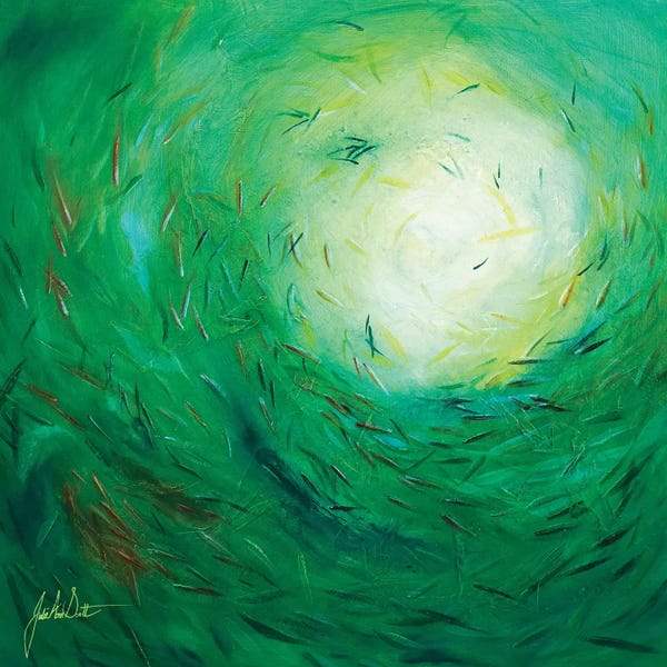 Julie Ann Scott: Seas of Tranquility III by Julie Ann Scott