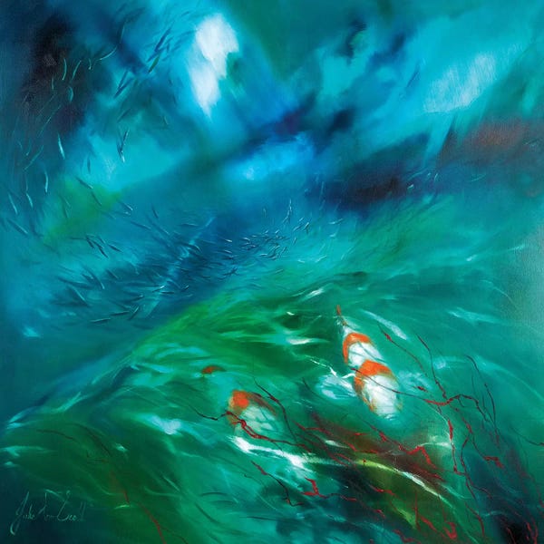 Julie Ann Scott: Seas of Tranquility IV by Julie Ann Scott