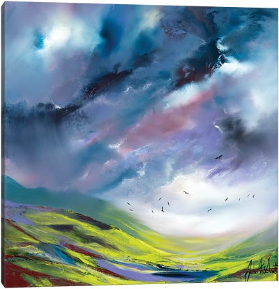 An English Storm Canvas Art Print - Julie Ann Scott