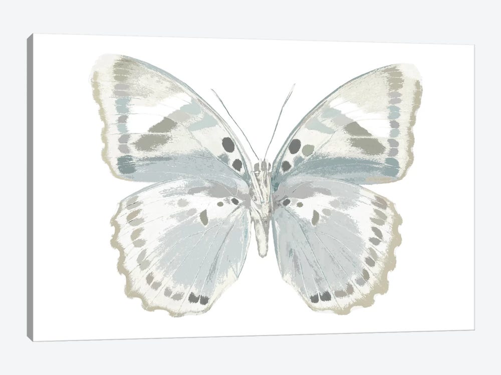Butterfly In Mandarin by Julia Bosco 1-piece Art Print