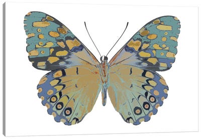Butterfly In Amethyst II Canvas Art Print - Julia Bosco