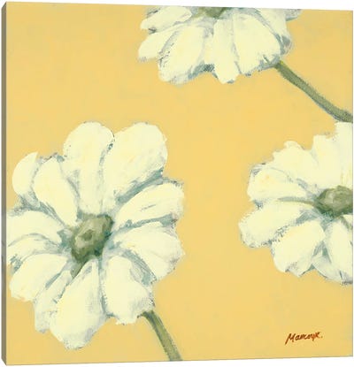 Floral Cache IV Canvas Art Print - Yellow Art