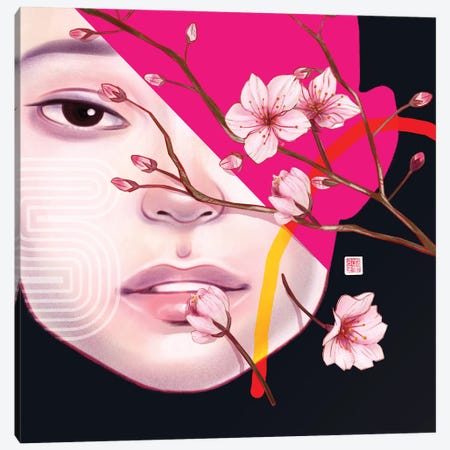 Sakura Canvas Print #JUR35} by JUURI Canvas Print