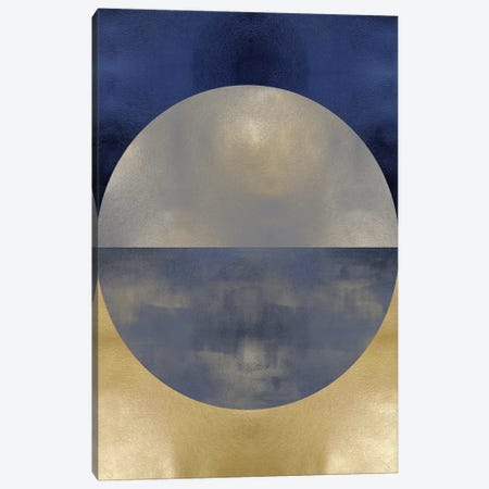 Blue Sphere I Canvas Print #JUT17} by Justin Thompson Art Print
