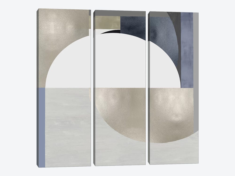 Synthesis I by Justin Thompson 3-piece Canvas Wall Art
