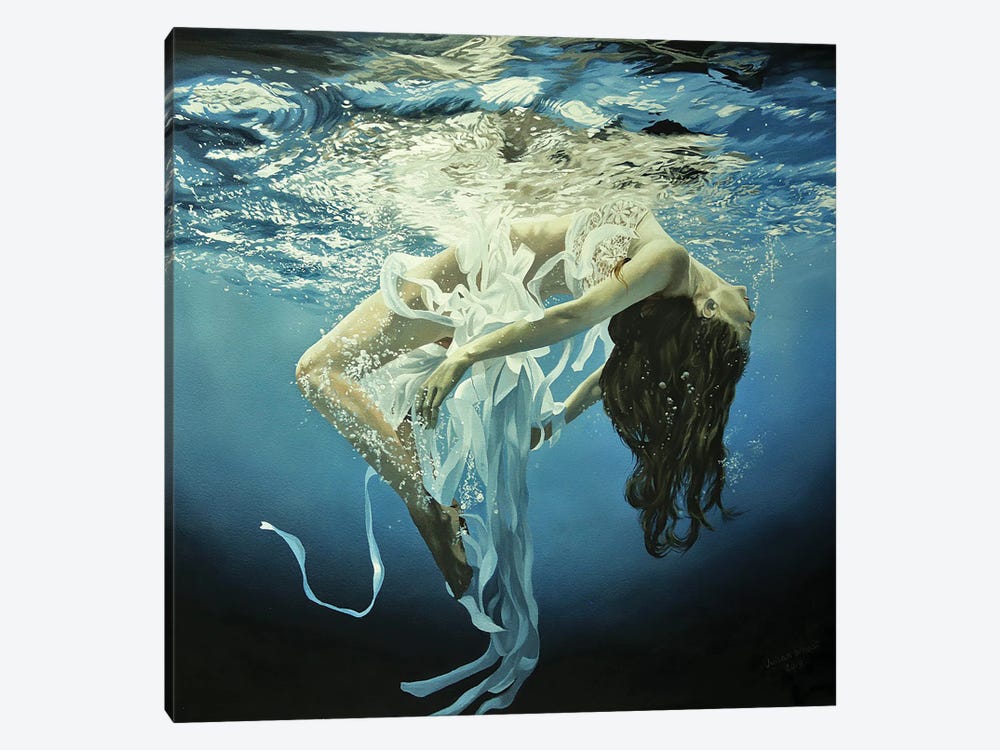 Dreams In Water by Julian Wheat 1-piece Canvas Wall Art