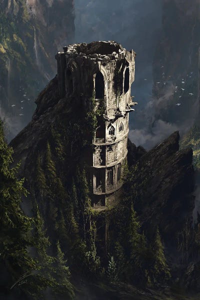 The Daylight Creeps Across the Walls by Julian Bauer canvas print