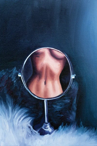 Bathroom Nudes: Vanity by Julia Ryan