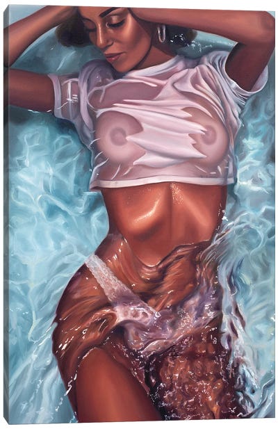 Water I Canvas Art Print - Julia Ryan