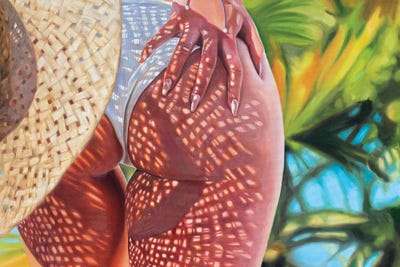 Beach Bum by Julia Ryan canvas print