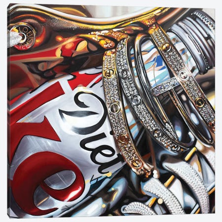Coke And Cartier Canvas Print #JUY8} by Julia Ryan Canvas Artwork