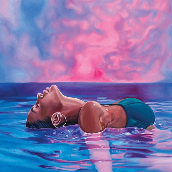 Calm Beneath The Surface: Cotton Candy Skies by Julia Ryan