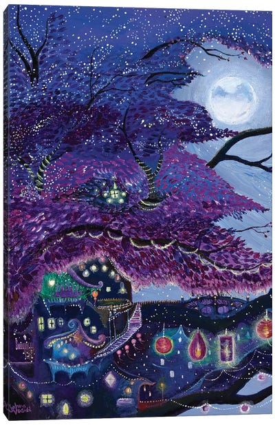 My Purple Dream Canvas Art Print - Jahna Vashti