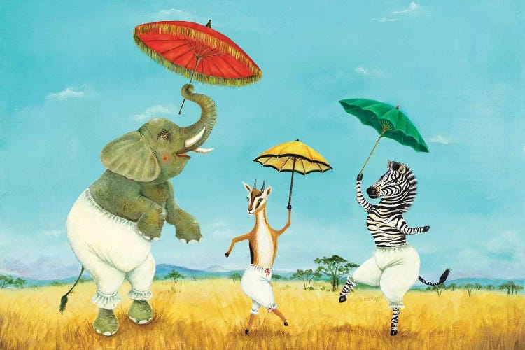 Pantaloons and Parasols by Jahna Vashti wall art