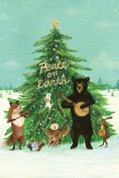 Bears: Peace On Earth by Jahna Vashti