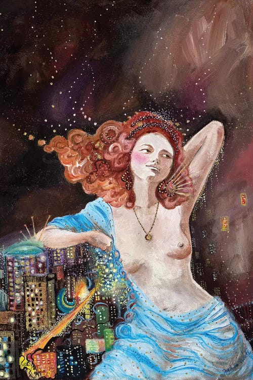 Postcard II by Jahna Vashti wall art