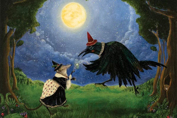 Crows: The Shrew and the Crow by Jahna Vashti