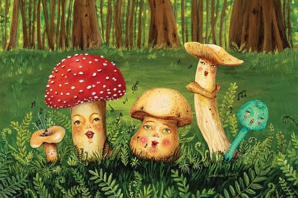 Folk Art: Shroom Tunes by Jahna Vashti