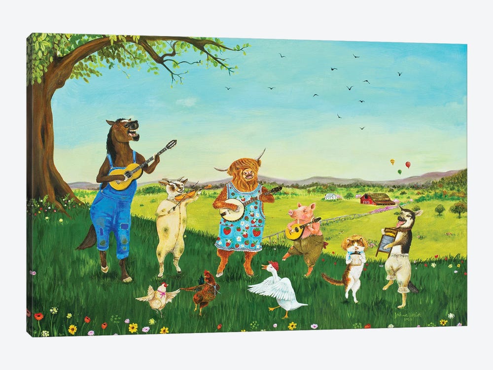 Horace & The Dirty Haunches 1-piece Canvas Art Print