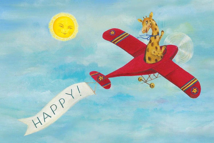 Happy by Jahna Vashti wall art