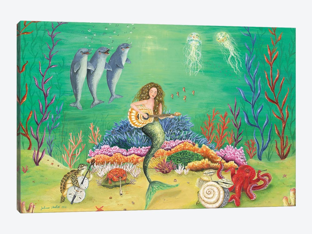 Ocean Song by Jahna Vashti 1-piece Canvas Artwork