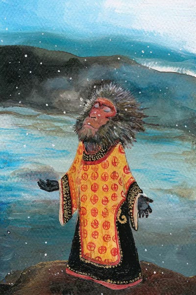 Japanimals: First Snow by Jahna Vashti