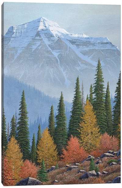 High Light Of Fall Canvas Art Print - Jordy Blue