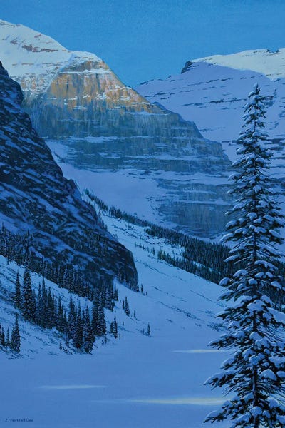 Rustic Winter: A Winter's Light by Jake Vandenbrink