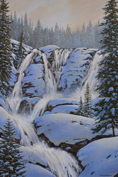 Rustic Winter: Winter Falls by Jake Vandenbrink