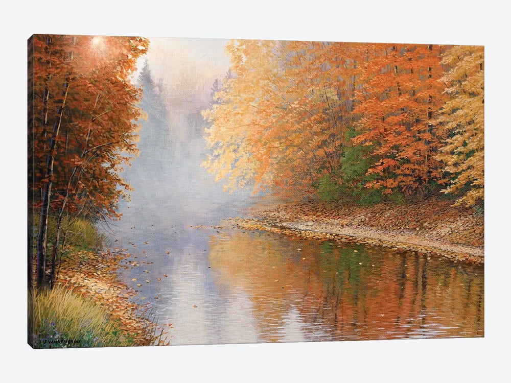 Shades Of Fall by Jake Vandenbrink 1-piece Canvas Wall Art