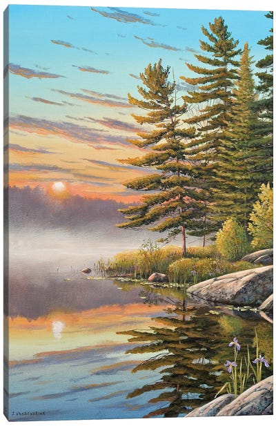 The Morning Sun Canvas Art Print - Jake Vandenbrink