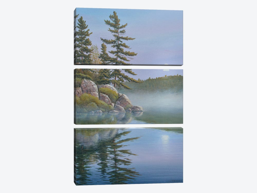 Calm Reflection by Jake Vandenbrink 3-piece Canvas Print