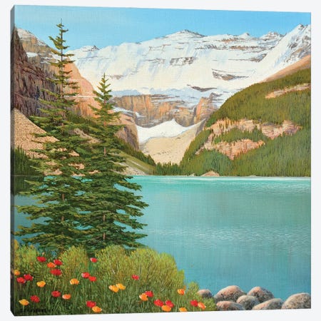 In The Mountain Air Canvas Print #JVB20} by Jake Vandenbrink Art Print