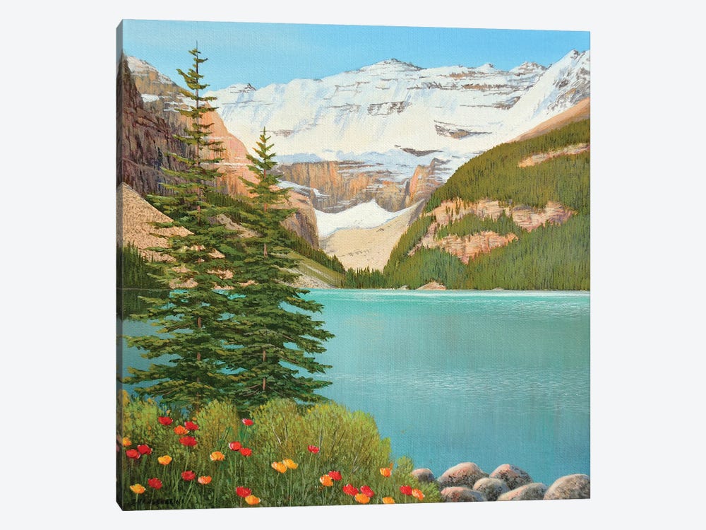 In The Mountain Air by Jake Vandenbrink 1-piece Canvas Artwork