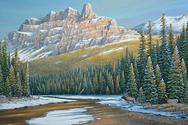 Lakehouse Décor: Rising Over The Valley by Jake Vandenbrink