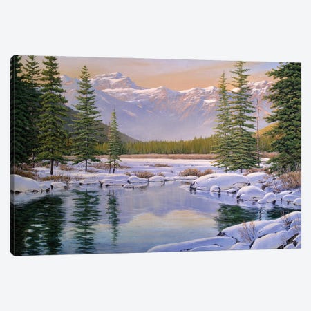 The Last Days Of Winter Canvas Print #JVB22} by Jake Vandenbrink Art Print