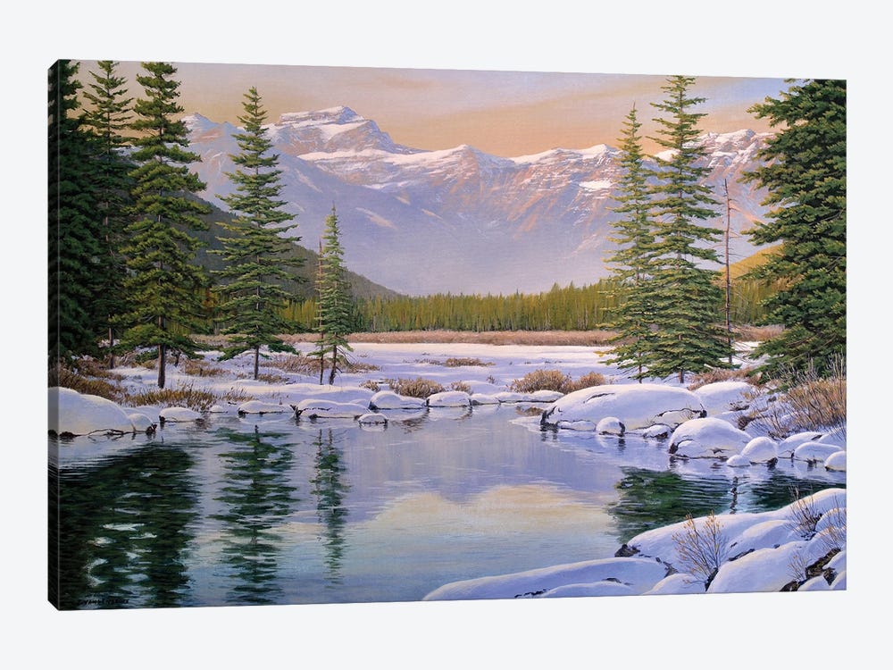 The Last Days Of Winter by Jake Vandenbrink 1-piece Canvas Artwork