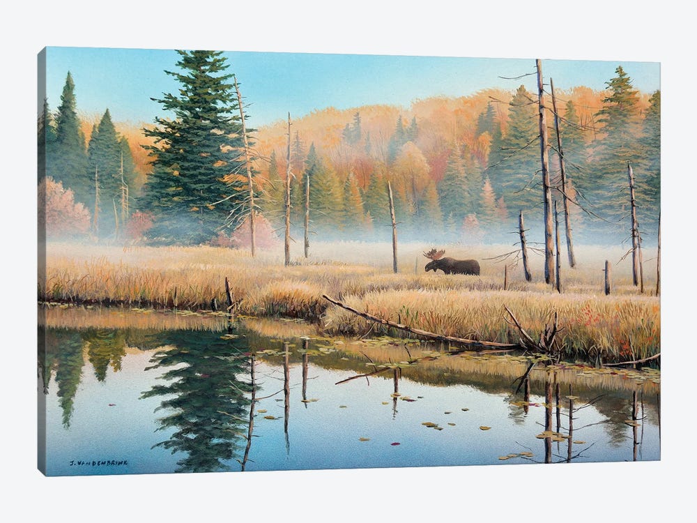 Mists Of Dawn by Jake Vandenbrink 1-piece Canvas Art Print
