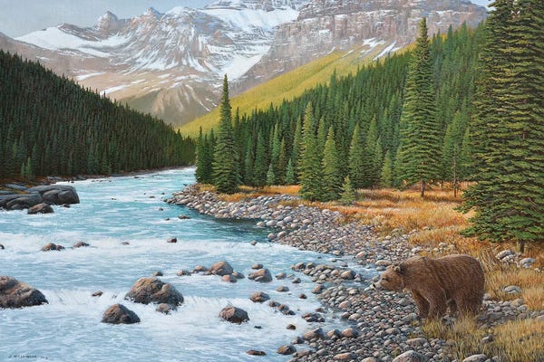 Refreshing Workspace: Grizzly Rapids by Jake Vandenbrink