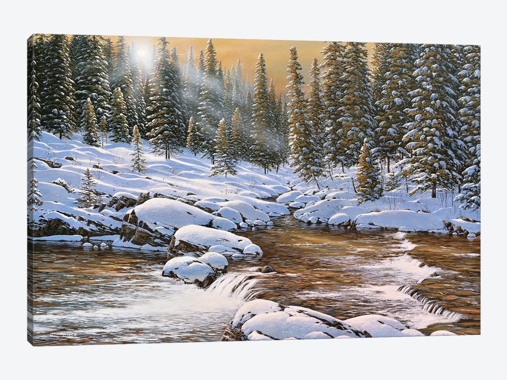River Light by Jake Vandenbrink 1-piece Canvas Art Print
