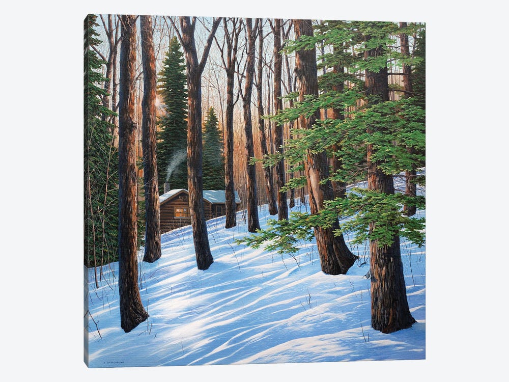 On A Winter's Morn by Jake Vandenbrink 1-piece Canvas Art Print