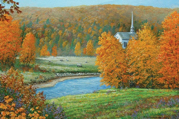 Lakehouse Décor: Pastoral Countryside by Jake Vandenbrink