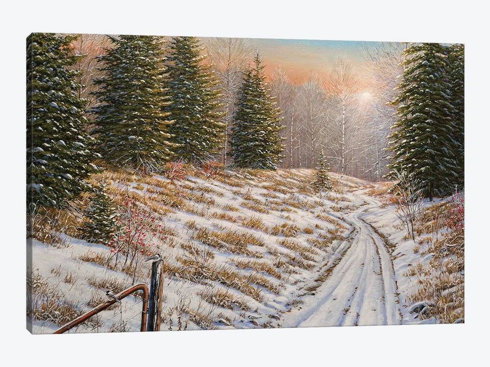 Down The Lane by Jake Vandenbrink 1-piece Canvas Art