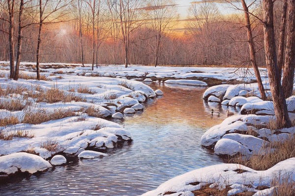 Lakehouse Décor: Setting Sun by Jake Vandenbrink