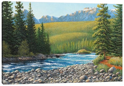 Panorama Ridge Canvas Art Print - Jake Vandenbrink