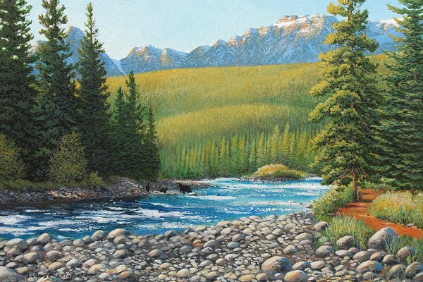 Lakehouse Décor: Panorama Ridge by Jake Vandenbrink